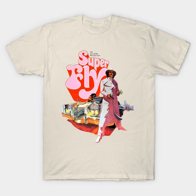 Vintage Super Fly T-Shirt by nanayacha